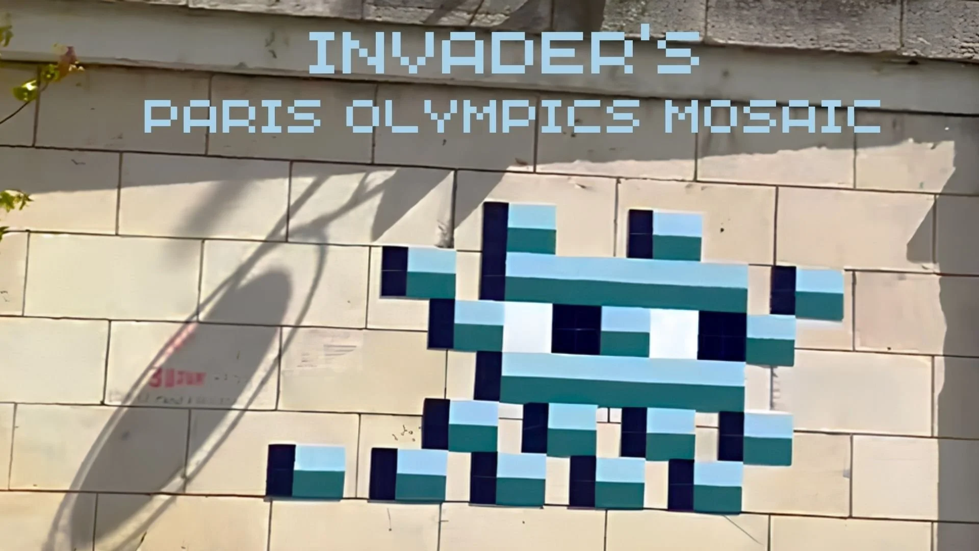Invader DI ROMA シルクスクリーン 版画 18/50 Invader's Olympic Rings Mosaics
